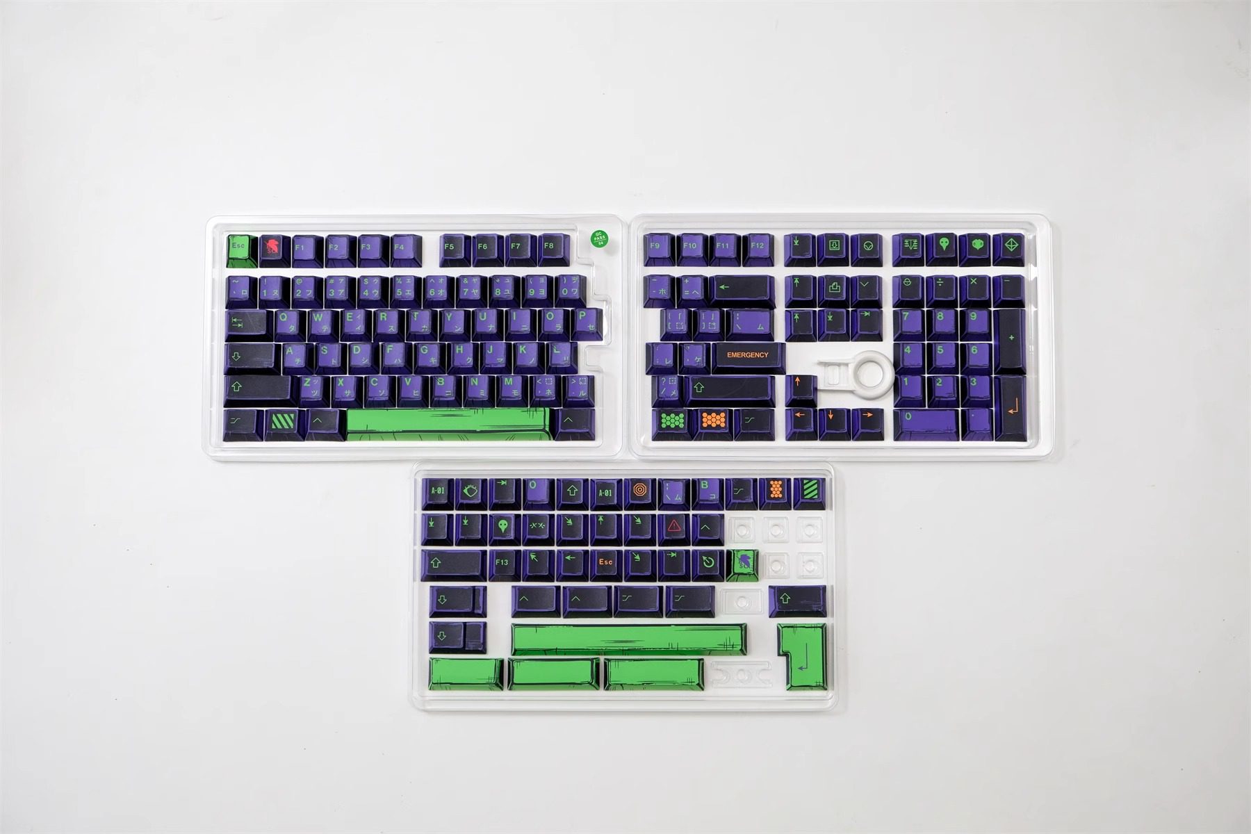anime keycaps EVA keycaps 