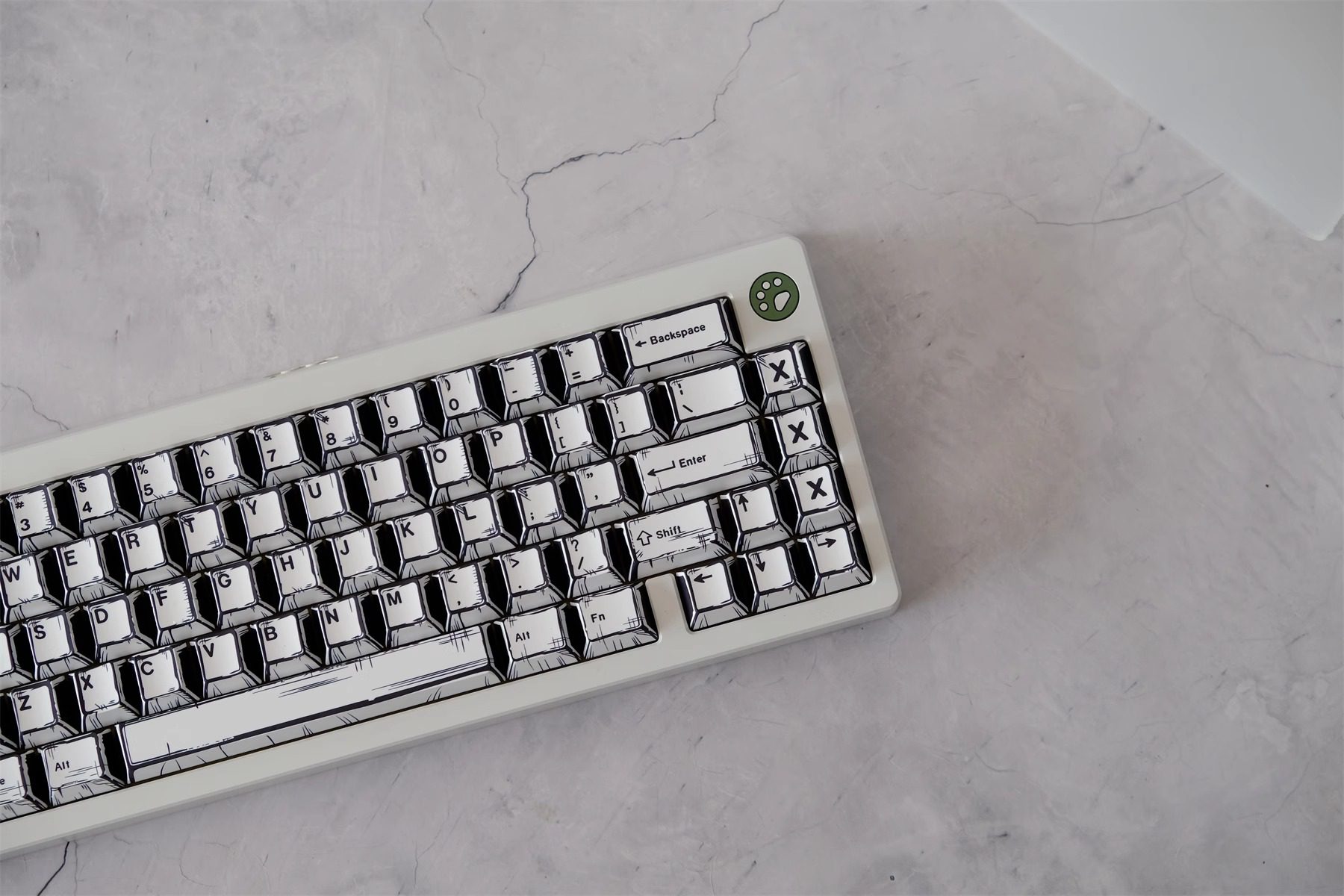 Comics PBT Keycaps