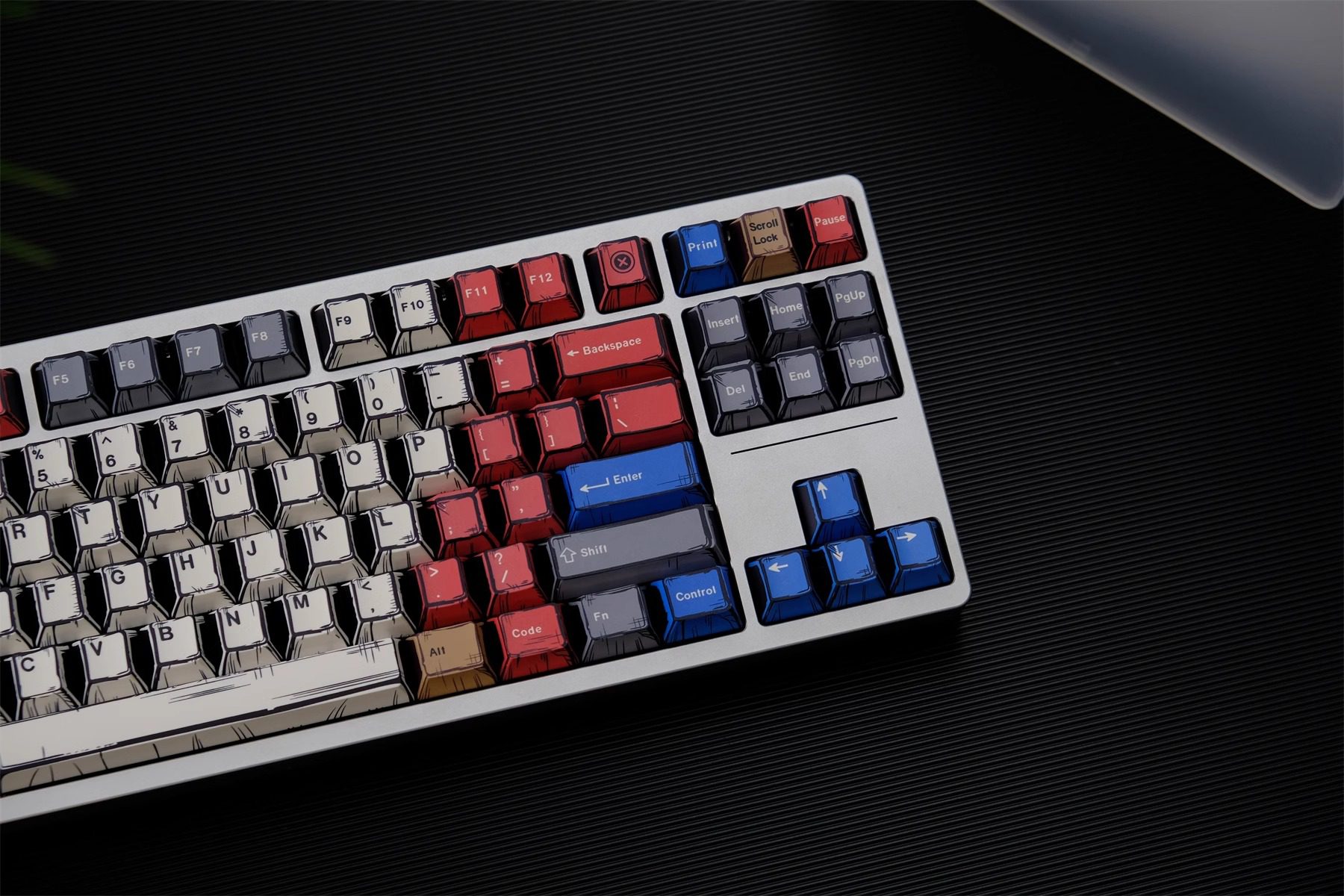 Comics Mixed Lights Keycaps