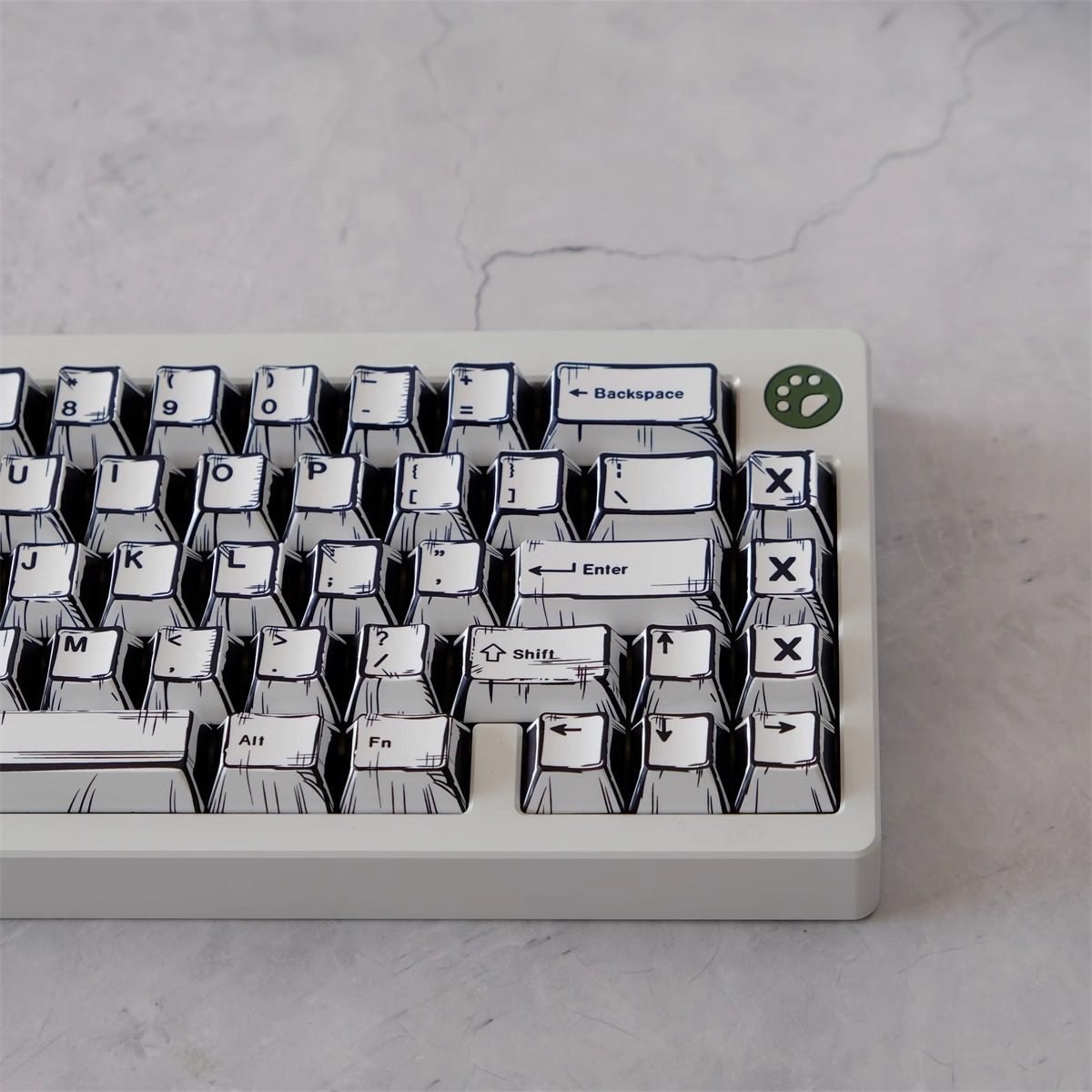 Comics PBT Keycaps