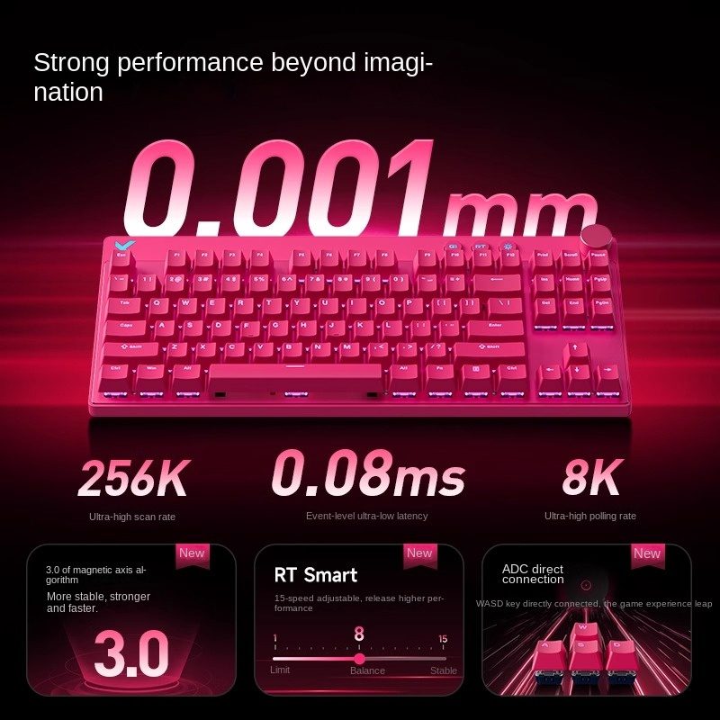 MCHOSE Mix 87 hall effect keyboard