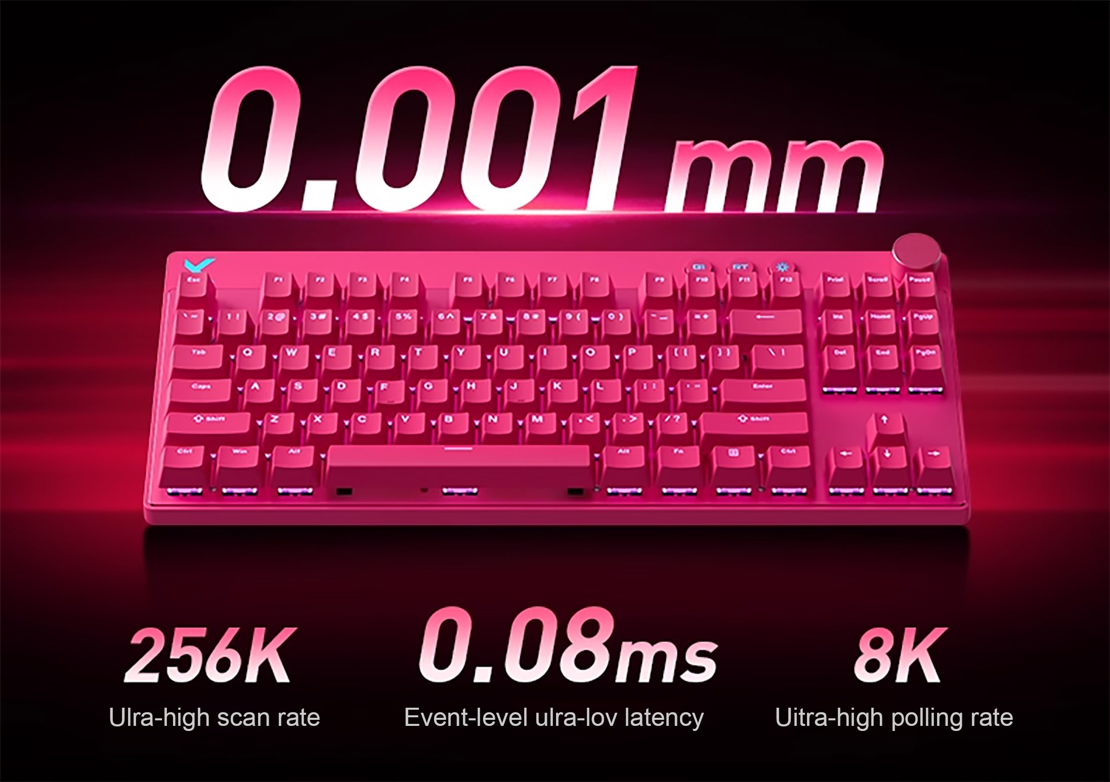 MCHOSE Mix 87 hall effect keyboard